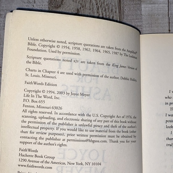 Beauty for Ashes paperback book by Joyce Meyer - Picture 6 of 15